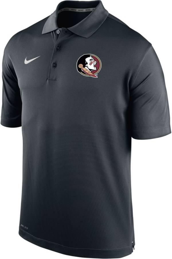 Nike Men's Florida State Seminoles Black Varsity Polo product image