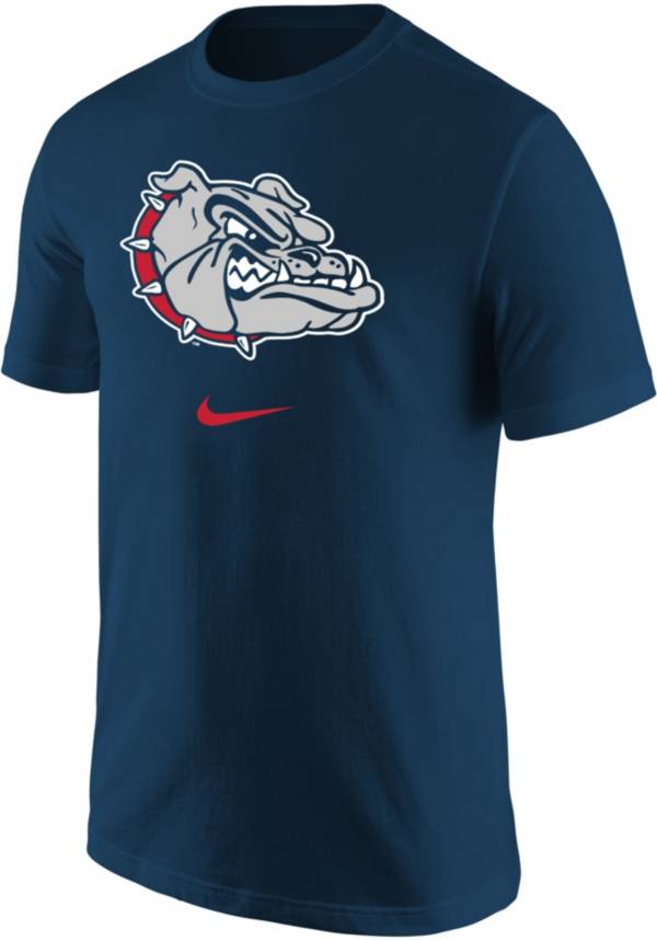 Nike Men's Gonzaga Bulldogs Blue Core Cotton T-Shirt