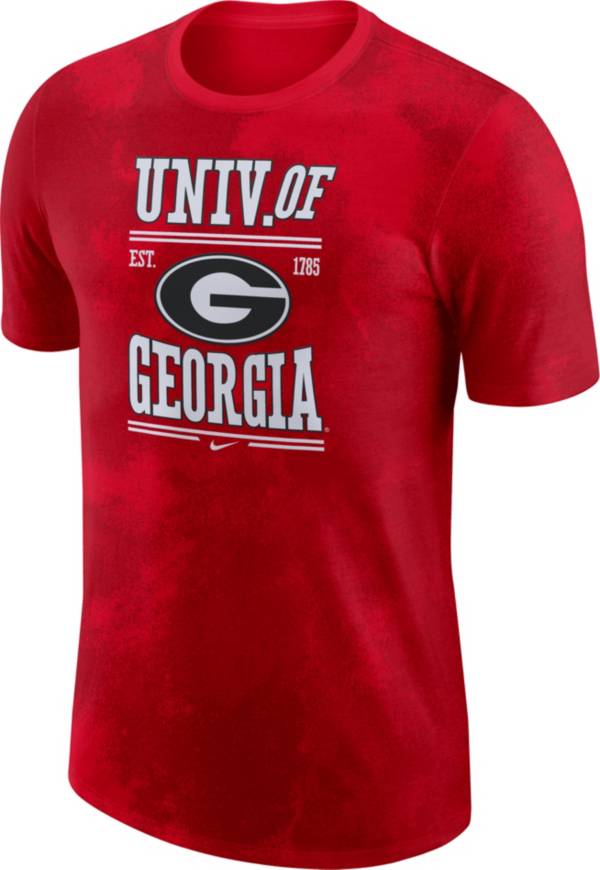 Nike Men's Georgia Bulldogs Red NRG Cotton T-Shirt product image