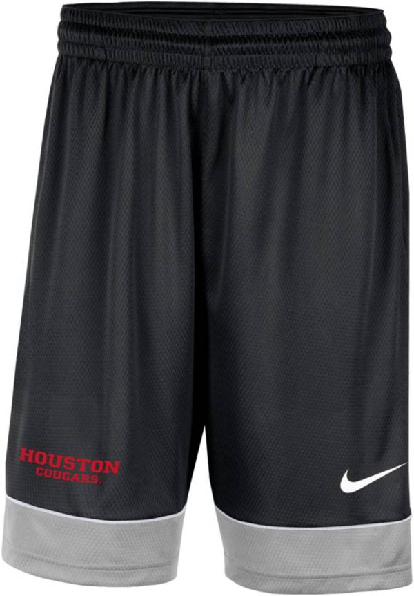 Nike Men's Houston Cougars Black Dri-FIT Fast Break Shorts