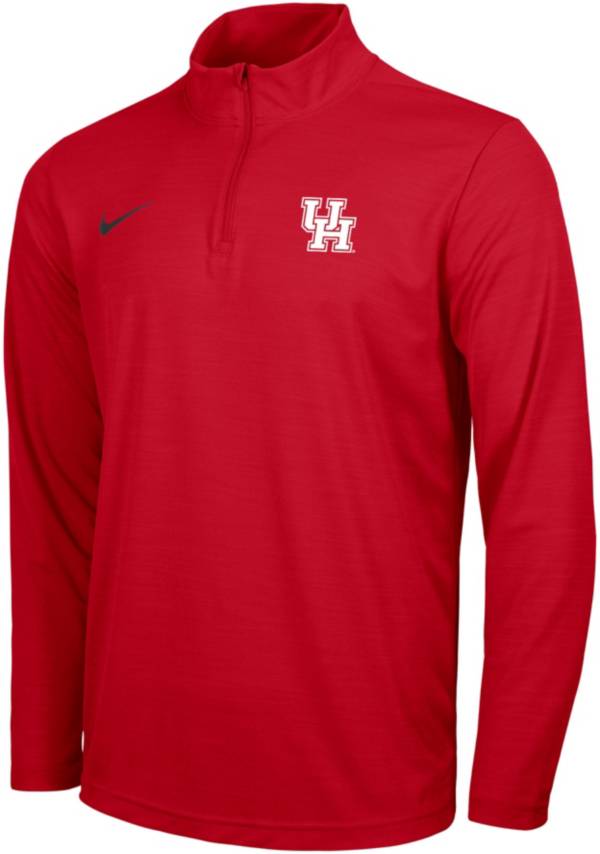 Nike Men's Houston Cougars Red Intensity Quarter-Zip Shirt product image