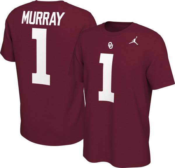 Jordan Men's Oklahoma Sooners Kyler Murray #1 Crimson Football Jersey T-Shirt