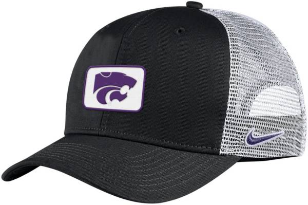 Nike Men's Kansas State Wildcats Black Classic99 Trucker Hat