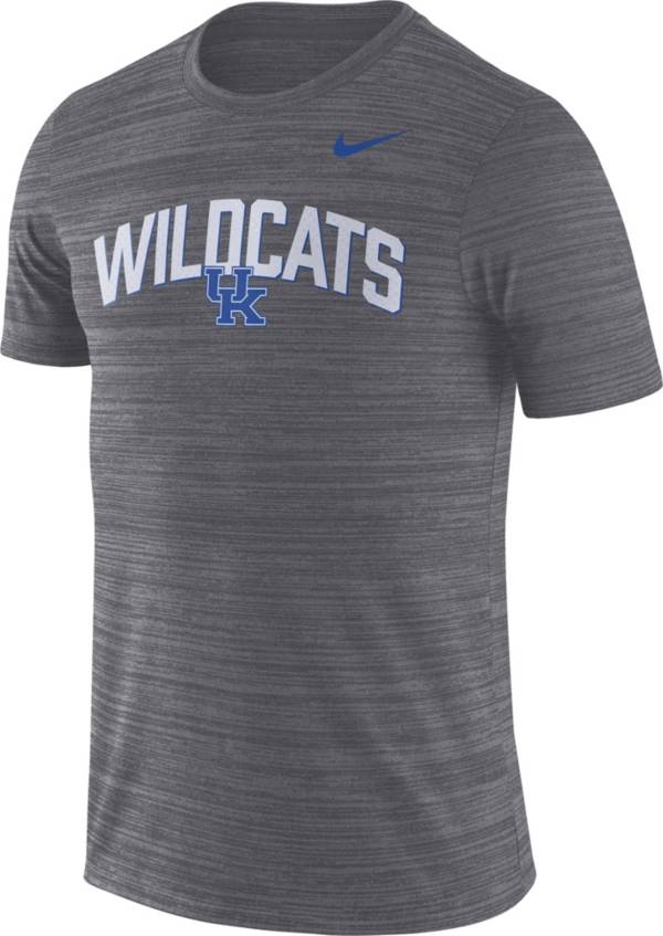 Nike Men's Kentucky Wildcats Grey Dri-FIT Velocity Football T-Shirt product image