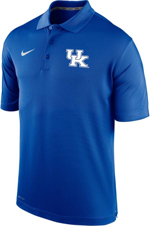 Nike Men's Kentucky Wildcats Blue Varsity Polo