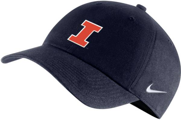 Nike Men's Illinois Fighting Illini Blue Campus Adjustable Hat