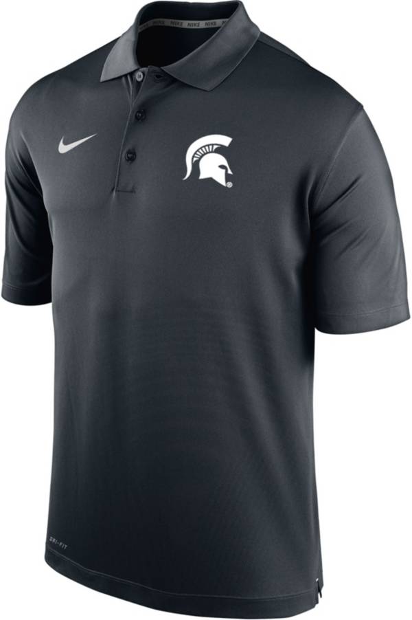 Nike Men's Michigan State Spartans Black Varsity Polo