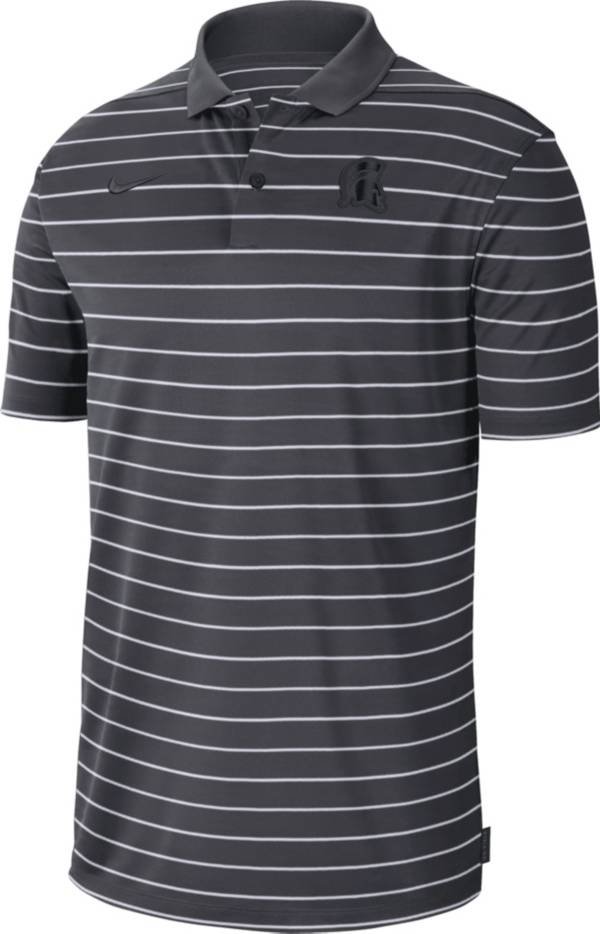 Nike Men's Michigan State Spartans Grey Football Sideline Victory Dri-FIT Polo product image