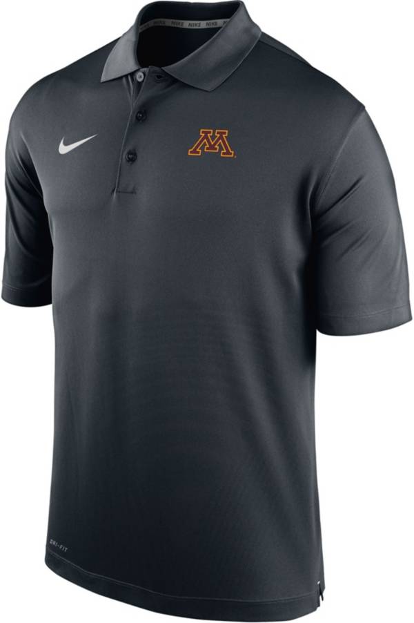 Nike Men's Minnesota Golden Gophers Black Varsity Polo