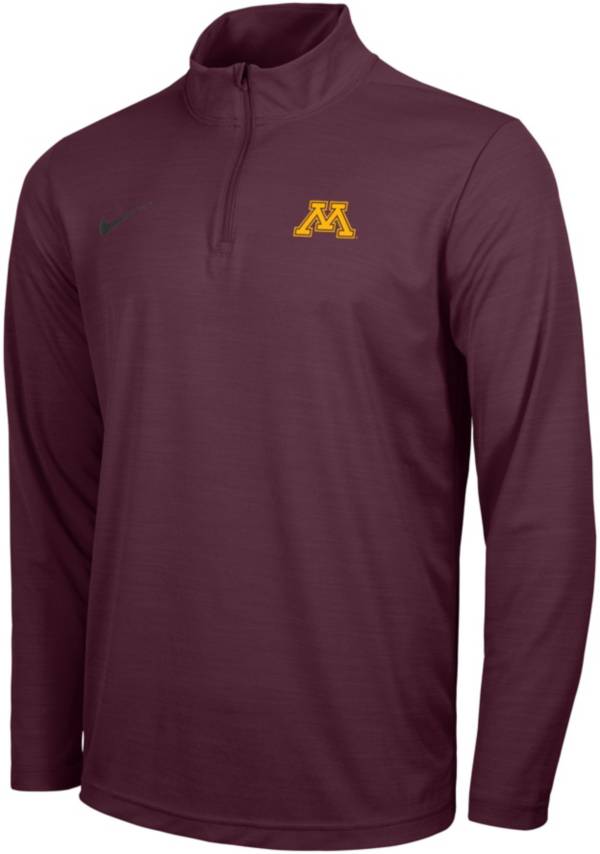 Nike Men's Minnesota Golden Gophers Maroon Intensity Quarter-Zip Shirt product image