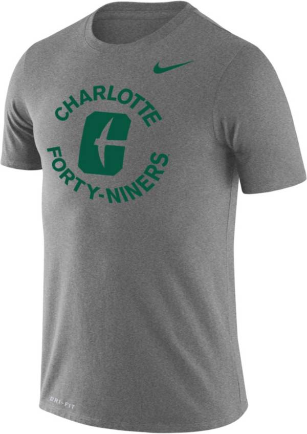 Nike Men's Charlotte 49ers Grey Dri-FIT Legend T-Shirt product image