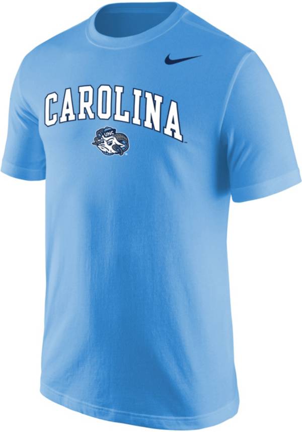 Nike Men's North Carolina Tar Heels Carolina Blue Core Cotton Arch T-Shirt