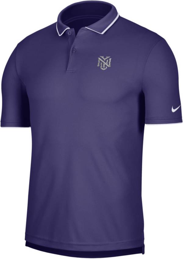 Nike Men's NYU Violets NYU Purple UV Collegiate Polo