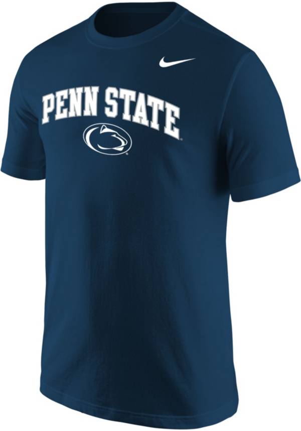 Nike Men's Penn State Nittany Lions Blue Core Cotton Arch T-Shirt