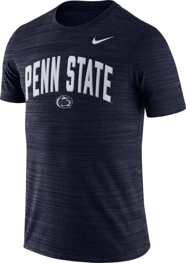 Nike Men's Penn State Nittany Lions Blue Dri-FIT Velocity Football T-Shirt product image