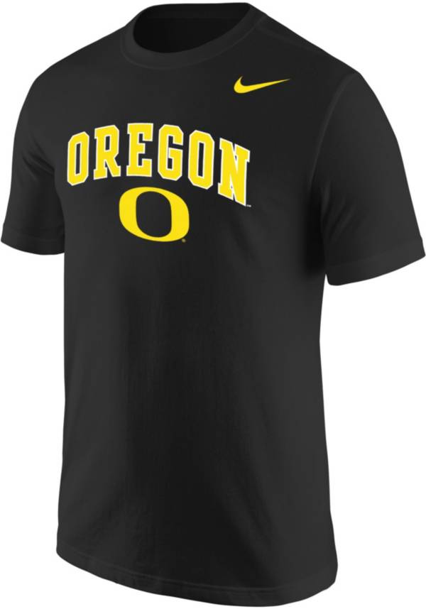 Nike Men's Oregon Ducks Black Core Cotton Arch T-Shirt