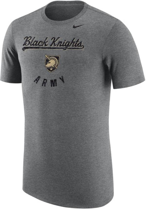 Nike Men's Army West Point Black Knights Grey Tri-Blend T-Shirt product image