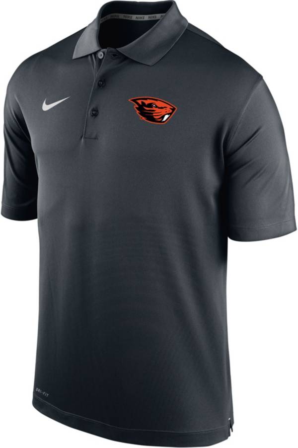 Nike Men's Oregon State Beavers Black Varsity Polo