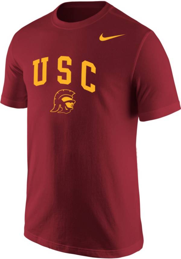 Nike Men's USC Trojans Cardinal Core Cotton Arch T-Shirt