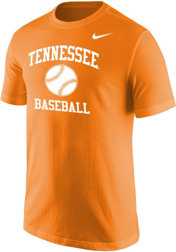 Nike Men's Tennessee Volunteers Tennessee Orange Cotton Baseball T-Shirt