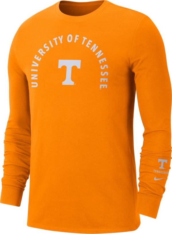 Nike Men's Tennessee Volunteers Tennessee Orange Core Cotton Seasonal Long Sleeve T-Shirt product image