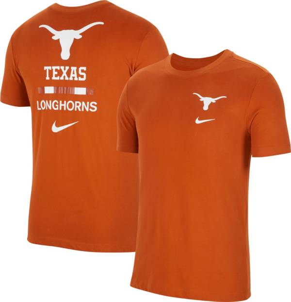 burnt orange dri fit shirt