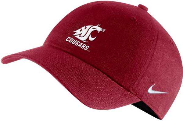 Nike Men's Washington State Cougars Crimson Campus Adjustable Hat