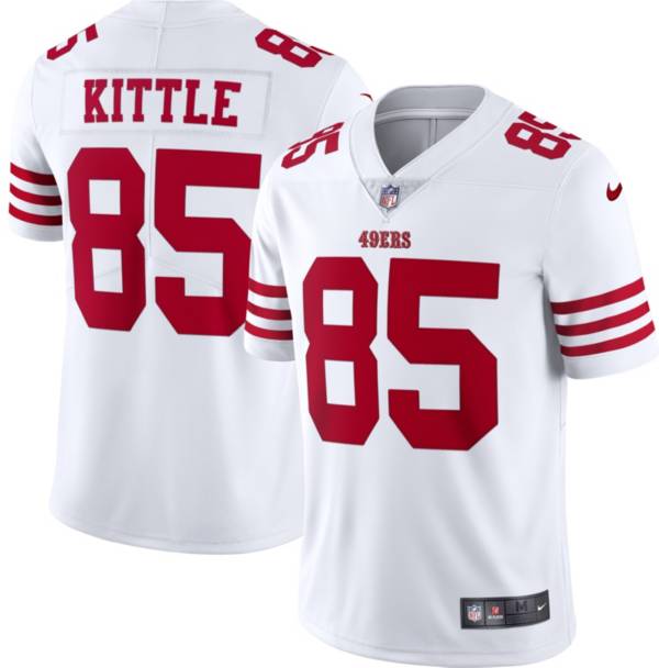 Nike Men's San Francisco 49ers George Kittle #85 White Limited Jersey