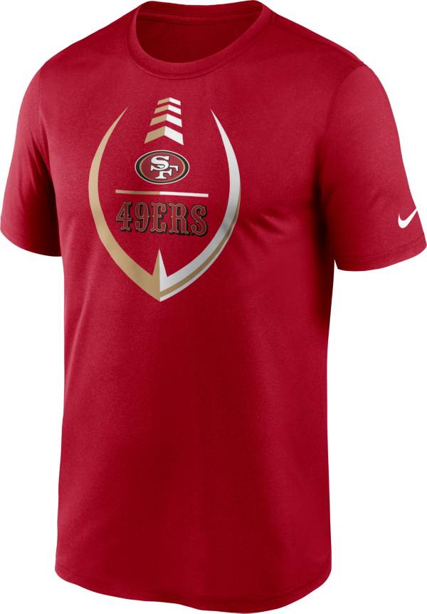Nike Men's San Francisco 49ers Legend Icon Red T-Shirt