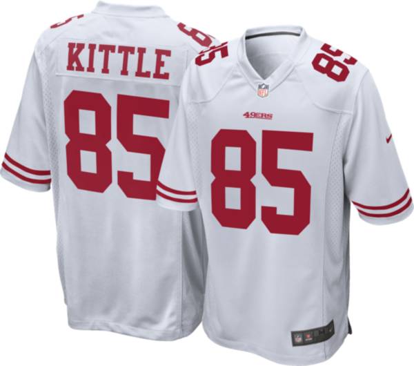 Nike Men's San Francisco 49ers George Kittle #85 Game White Jersey