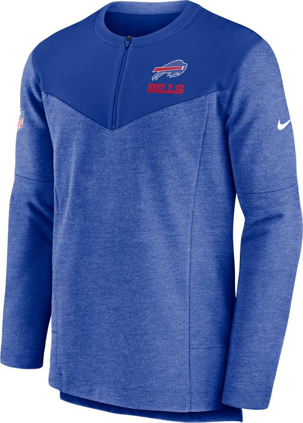 Nike Men's Buffalo Bills Sideline Lockup Half-Zip Royal Jacket product image
