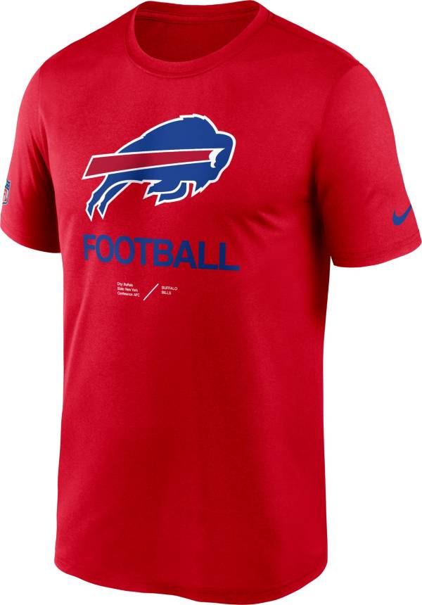 Nike Men's Buffalo Bills Sideline Legend Red T-Shirt