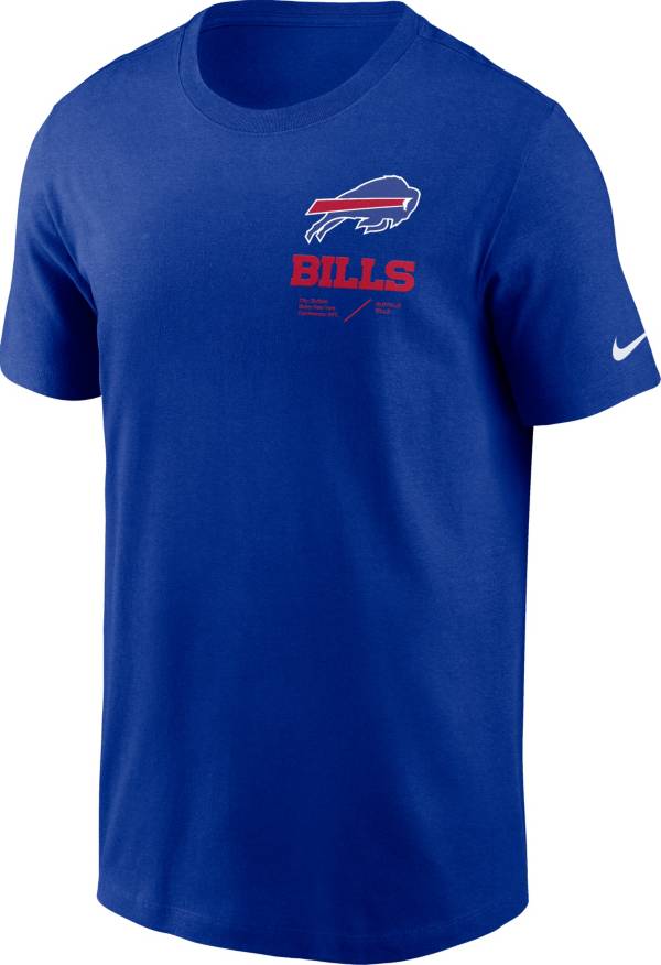 Nike Men's Buffalo Bills Sideline Team Issue Royal T-Shirt