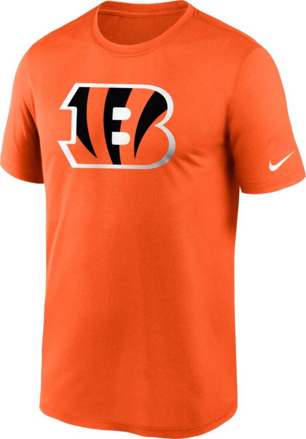 Nike Men's Cincinnati Bengals Legend Logo Orange T-Shirt