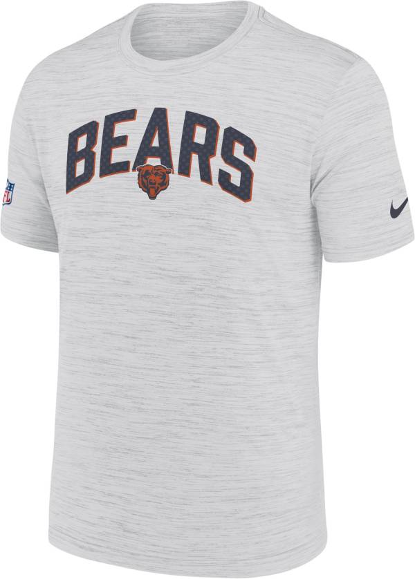 Nike Men's Chicago Bears Sideline Legend Velocity White T-Shirt