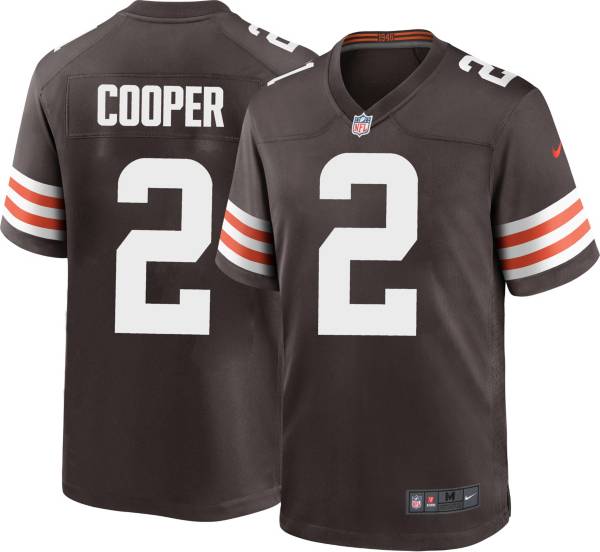 Nike Men's Cleveland Browns Amari Cooper #2 Brown Game Jersey product image