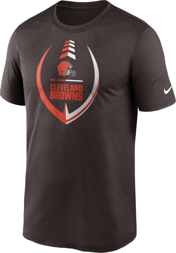 Nike Men's Cleveland Browns Legend Icon Brown T-Shirt