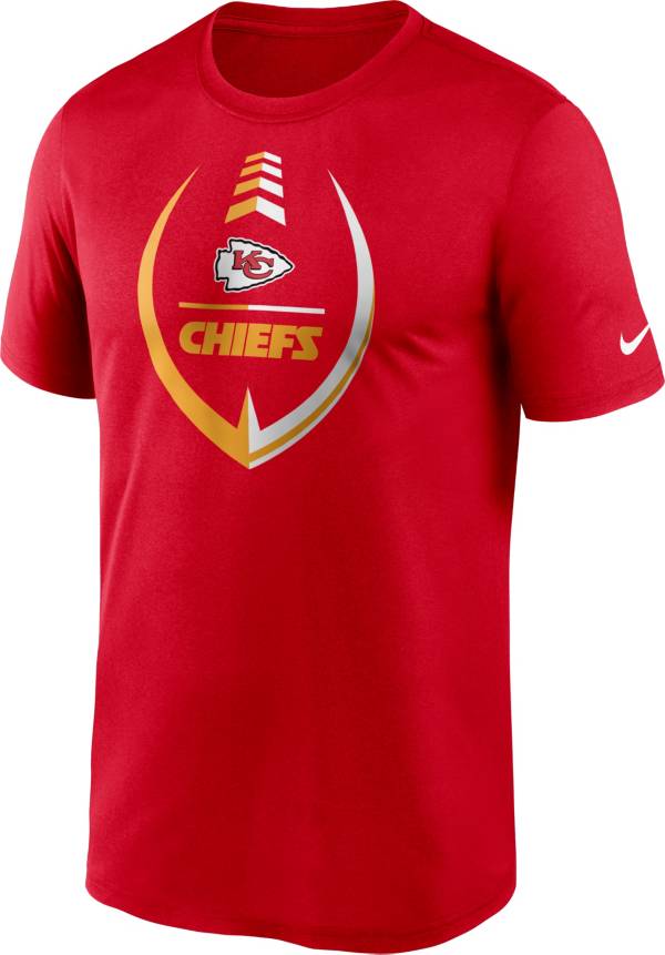 Nike Men's Kansas City Chiefs Legend Icon Red T-Shirt