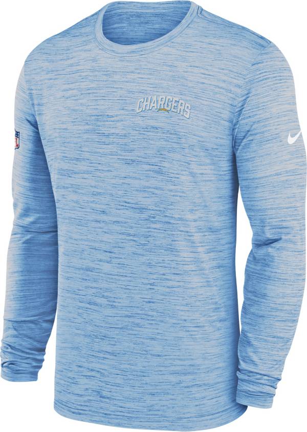 Nike Men's Los Angeles Chargers Sideline Legend Velocity Blue Long Sleeve T-Shirt product image