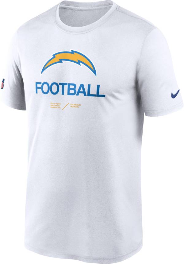 Nike Men's Los Angeles Chargers Sideline Legend White T-Shirt product image