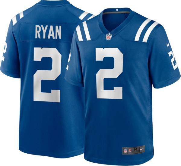 Nike Men's Indianapolis Colts Matt Ryan #2 Blue Game Jersey