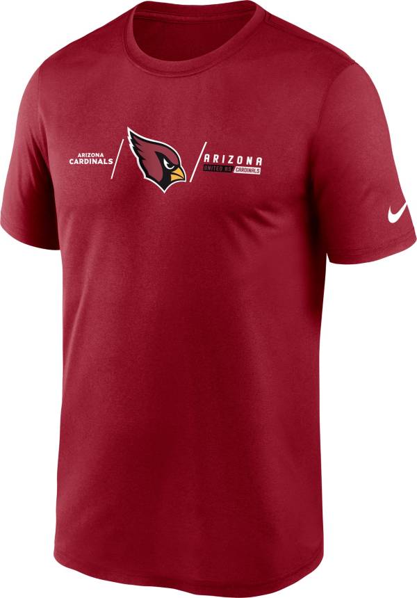 Nike Men's Arizona Cardinals Horizontal Lockup Red T-Shirt product image