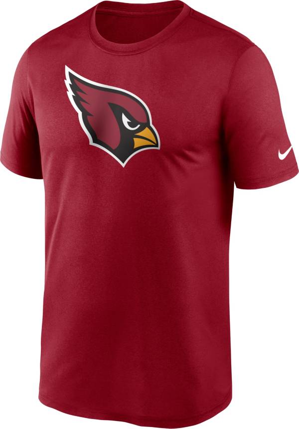 Nike Men's Arizona Cardinals Legend Logo Red T-Shirt