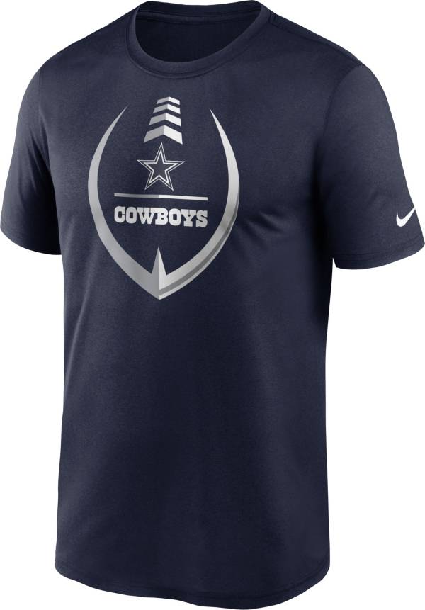 Nike Men's Dallas Cowboys Legend Icon Navy T-Shirt