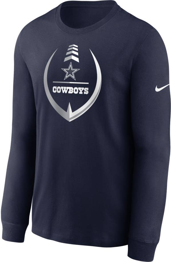 Nike Men's Dallas Cowboys Legend Icon Blue Long Sleeve T-Shirt product image