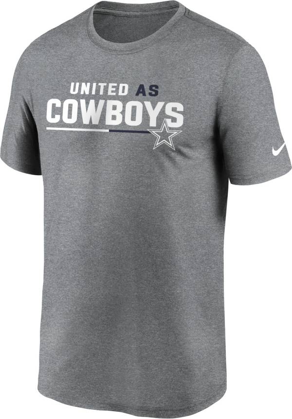 Nike Men's Dallas Cowboys United Grey T-Shirt