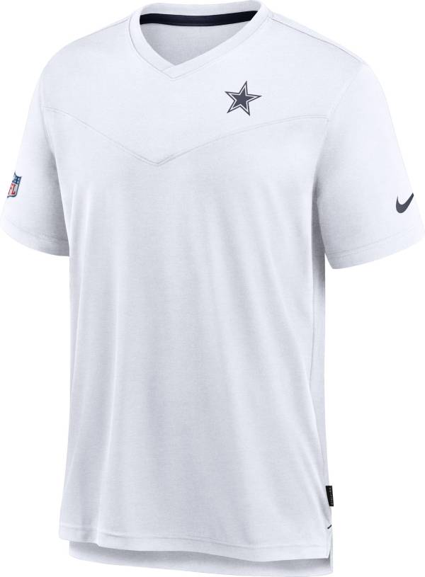 Nike Men's Dallas Cowboys Sideline Coaches White T-Shirt product image