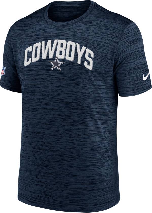 Nike Men's Dallas Cowboys Sideline Legend Velocity Navy T-Shirt product image