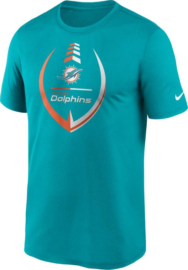 Nike Men's Miami Dolphins Legend Icon Green T-Shirt