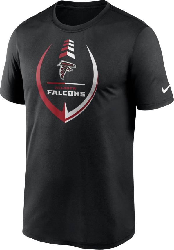 Nike Men's Atlanta Falcons Legend Icon Black T-Shirt